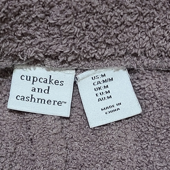 Cupcakes and Cashmere fleece jogger lounge pants size M - Picture 4 of 9